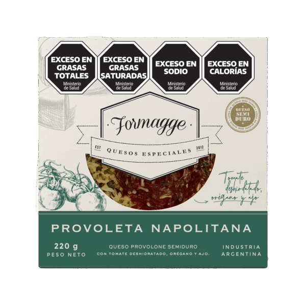 PROVOLETA NAPOLITANA x 0.25 kg - Imagen 1