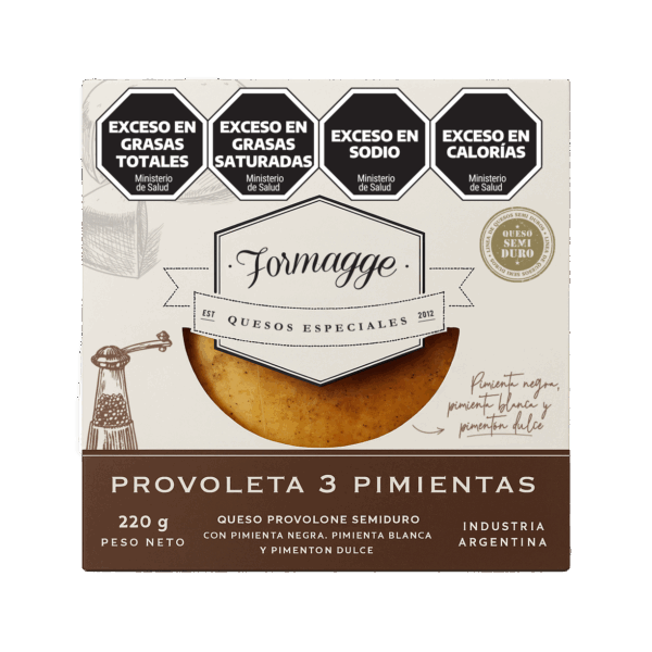 PROVOLETA 3 PIMIENTAS x 0.25 kg - Imagen 1