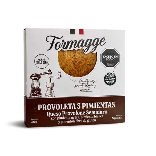 PROVOLETA 3 PIMIENTAS x 0.22 kg - Imagen 1